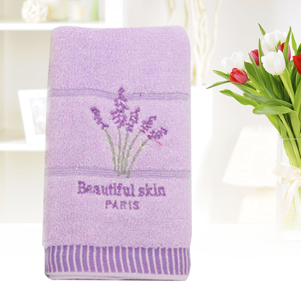 Home Textiles Pakistan - Serviette de bain en coton lavande