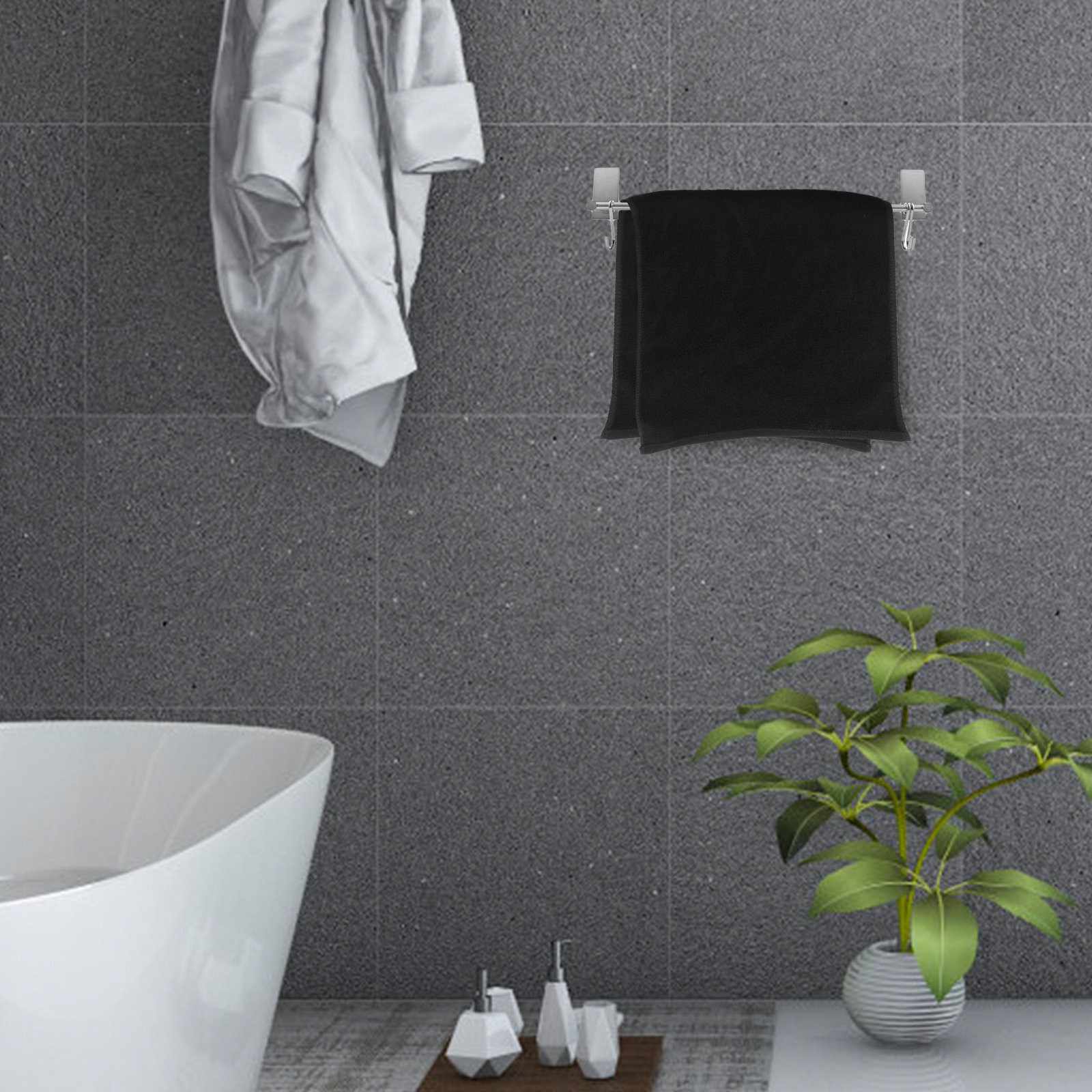 Home Textiles Pakistan - 2 Serviettes Faciales en Coton Extra