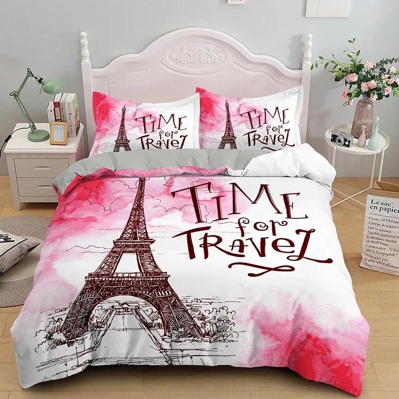 Home Textiles Paris - Tour Eiffel Paris célèbre Architecture housse