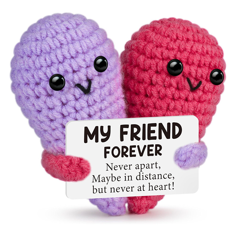 Home Textiles Europe - Mignon Crochet soutien émotionnel coeur câlin
