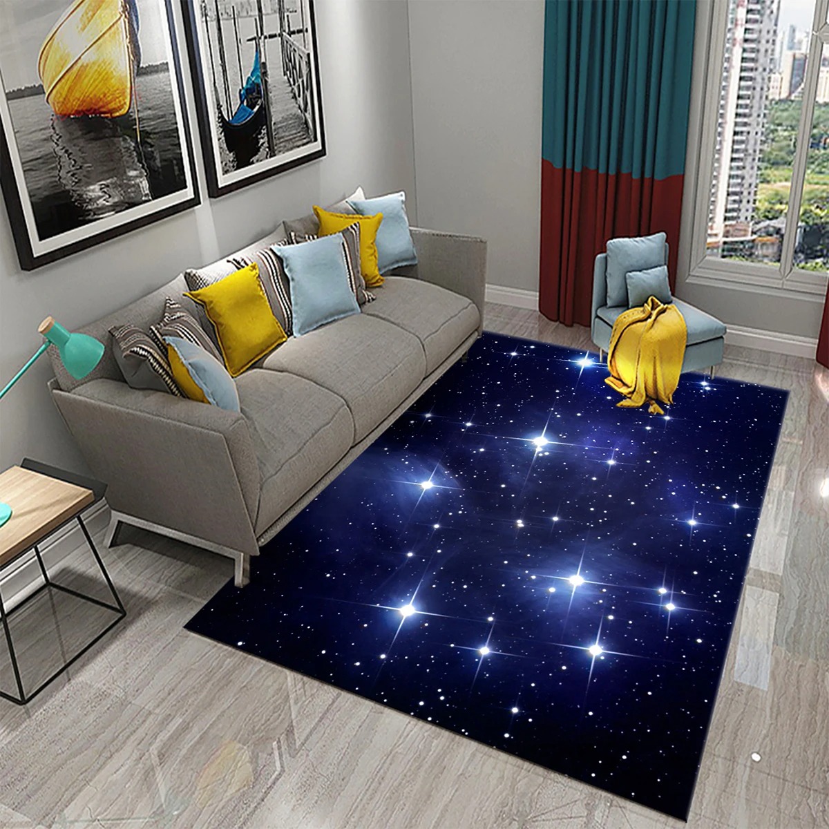 Tapis étoile espace galaxie, p - Galaxy Home Textiles avis et prix
