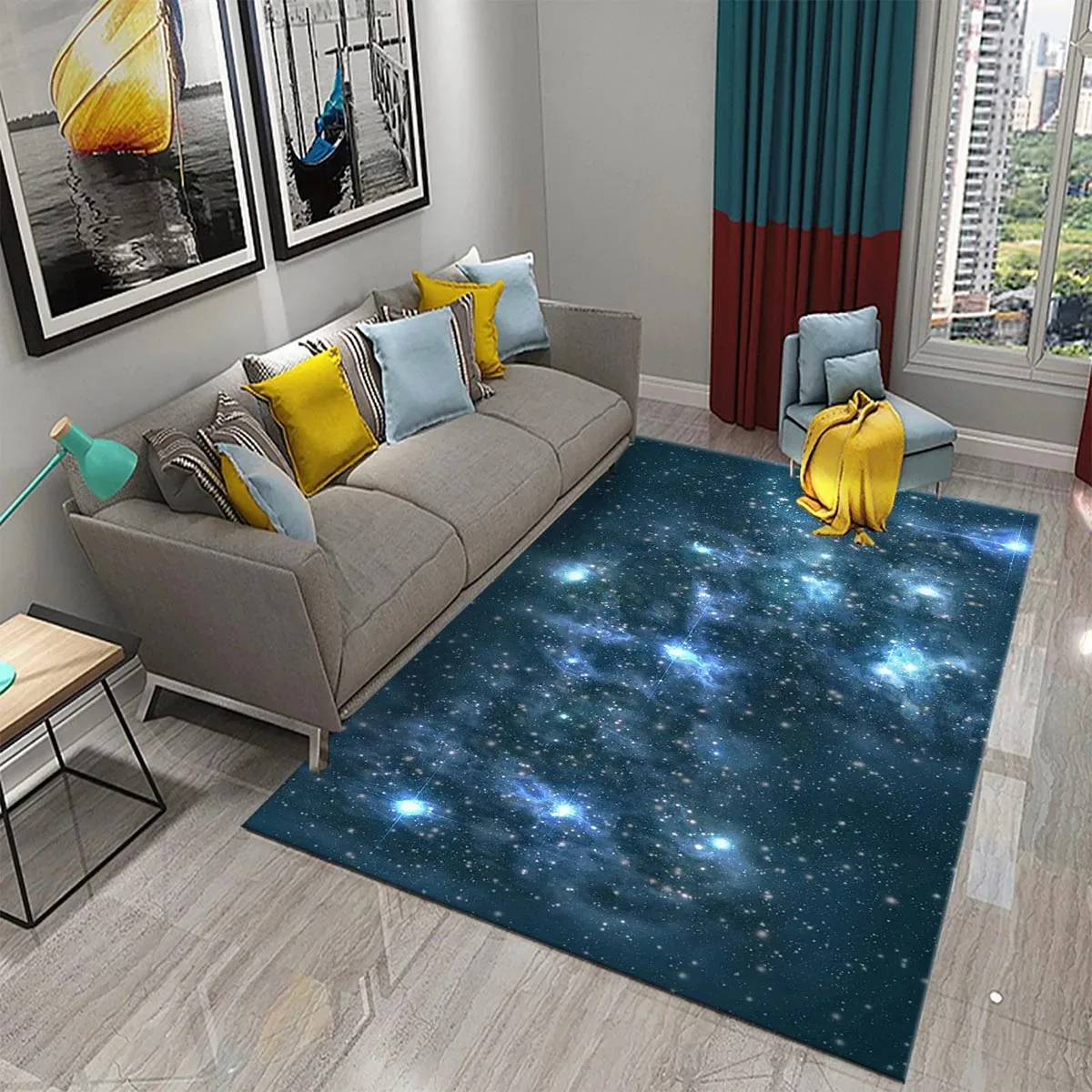 Tapis étoile espace galaxie, p - Galaxy Home Textiles avis et prix