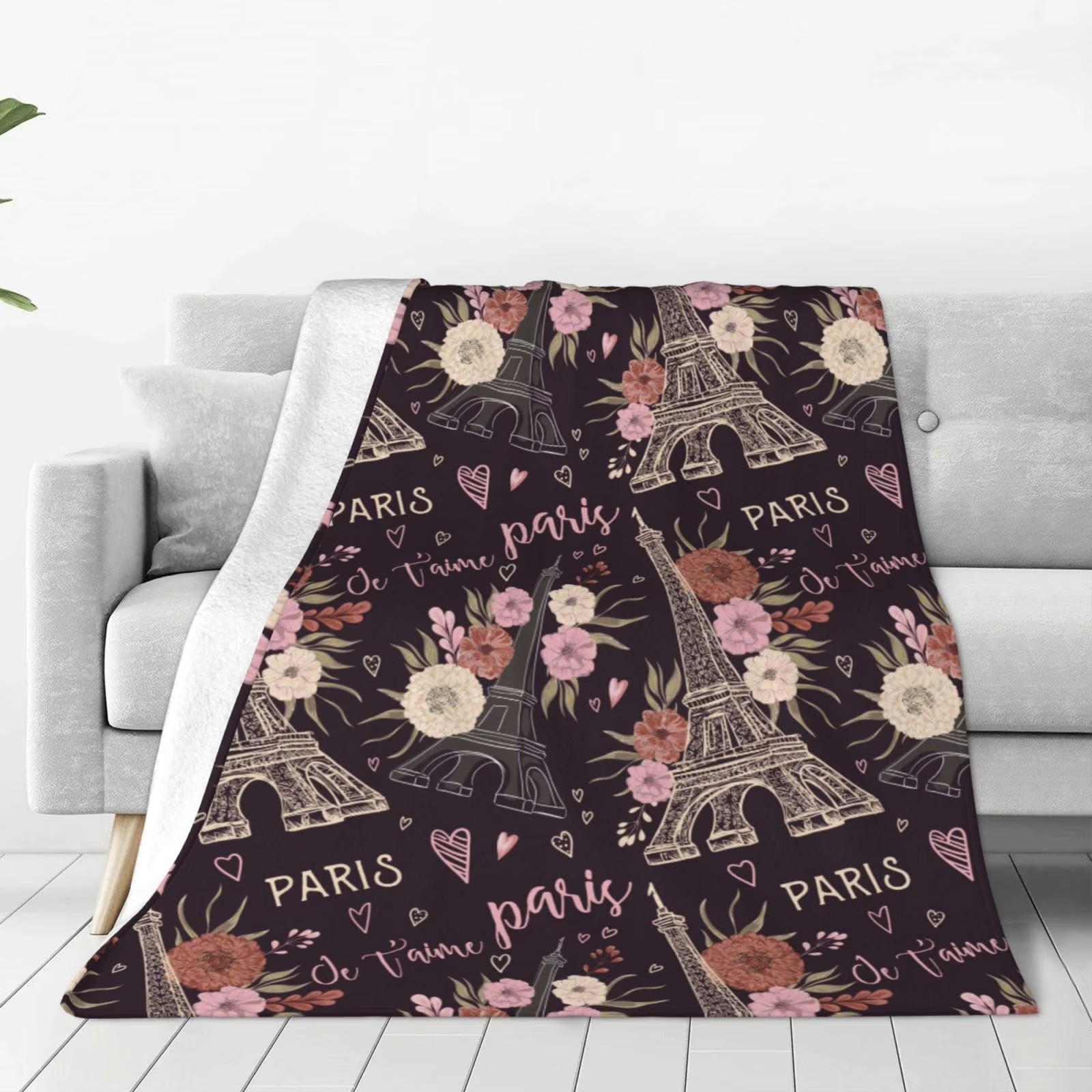 Couverture polaire romantique  - Home Textiles Paris avis et prix