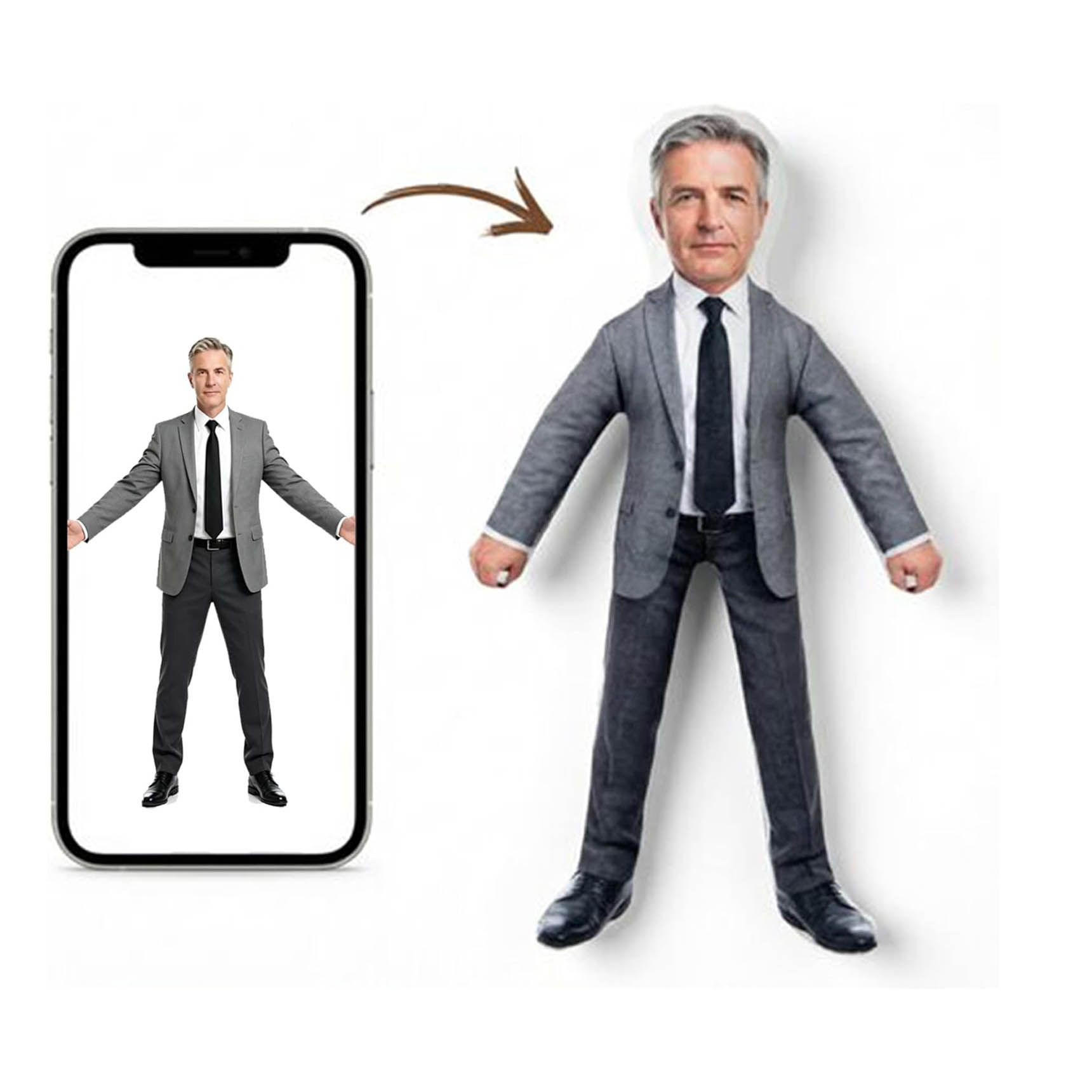 Poupée en peluche personnalisa - Home Textile avis et prix
