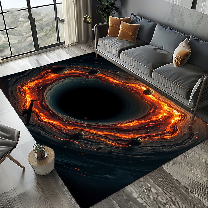 Tapis nébuleuse cosmique étoil - Galaxy Home Textiles avis et prix