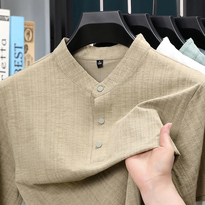 Chemise Homme Légère à Col Mon - Home Textile avis et prix