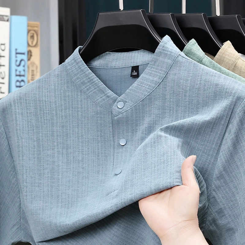 Chemise Homme Légère à Col Mon - Home Textile avis et prix