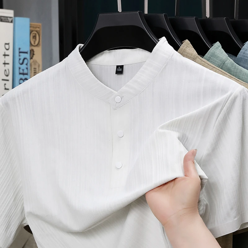 Chemise Homme Légère à Col Mon - Home Textile avis et prix