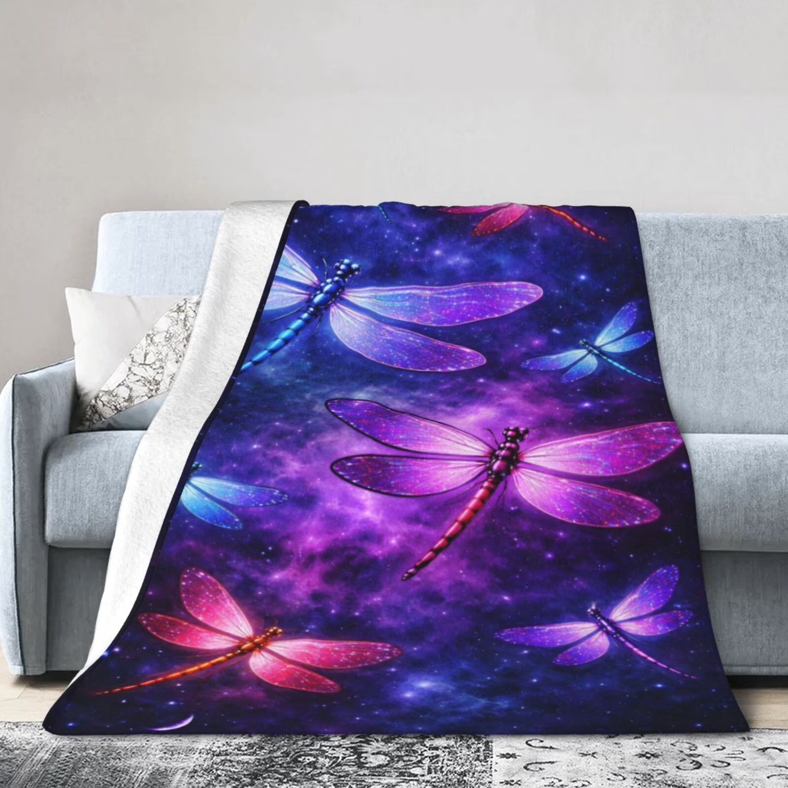 Couverture en flanelle Cosmic  - Galaxy Home Textiles avis et prix