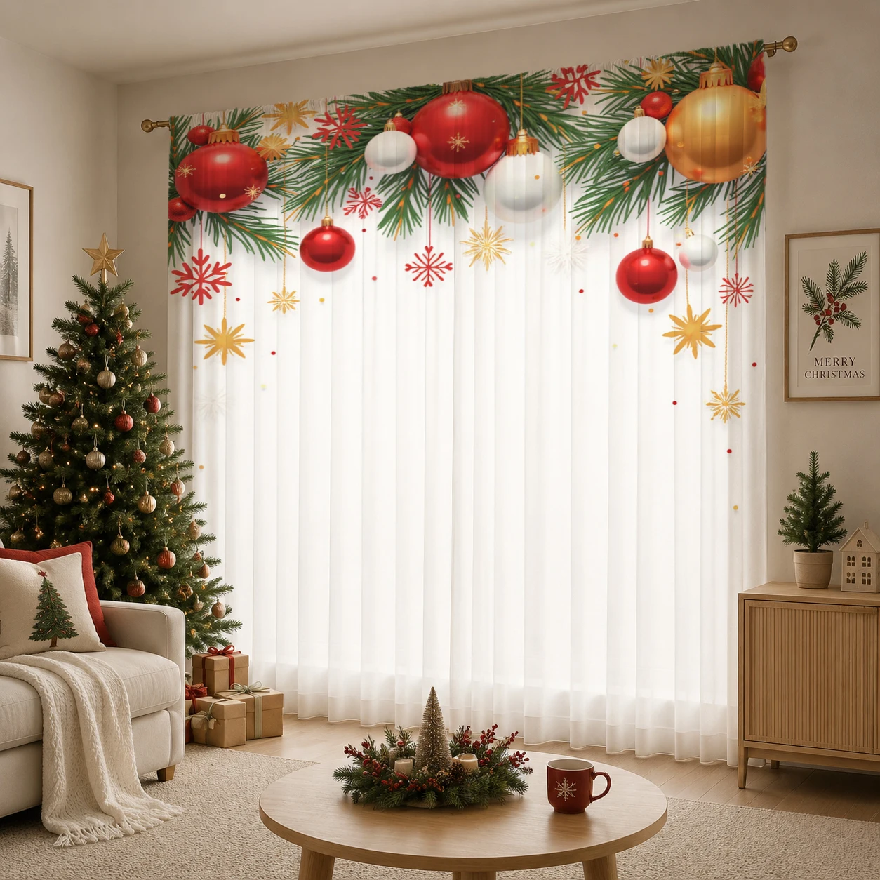 Voilage dégradé pour la fête d - Curtain Sheer Voile avis et prix
