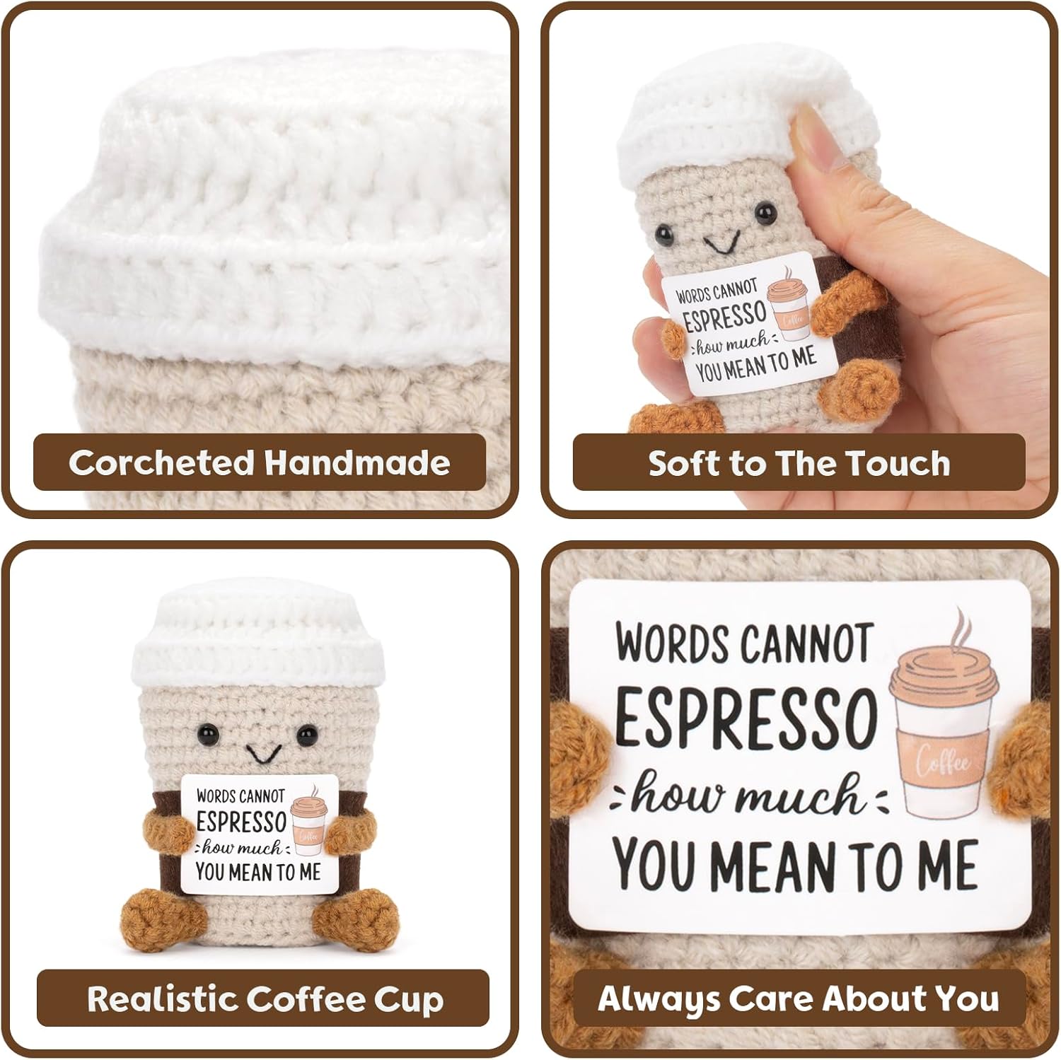 Poupée de café au Crochet drôl - Home Textiles Europe avis et prix