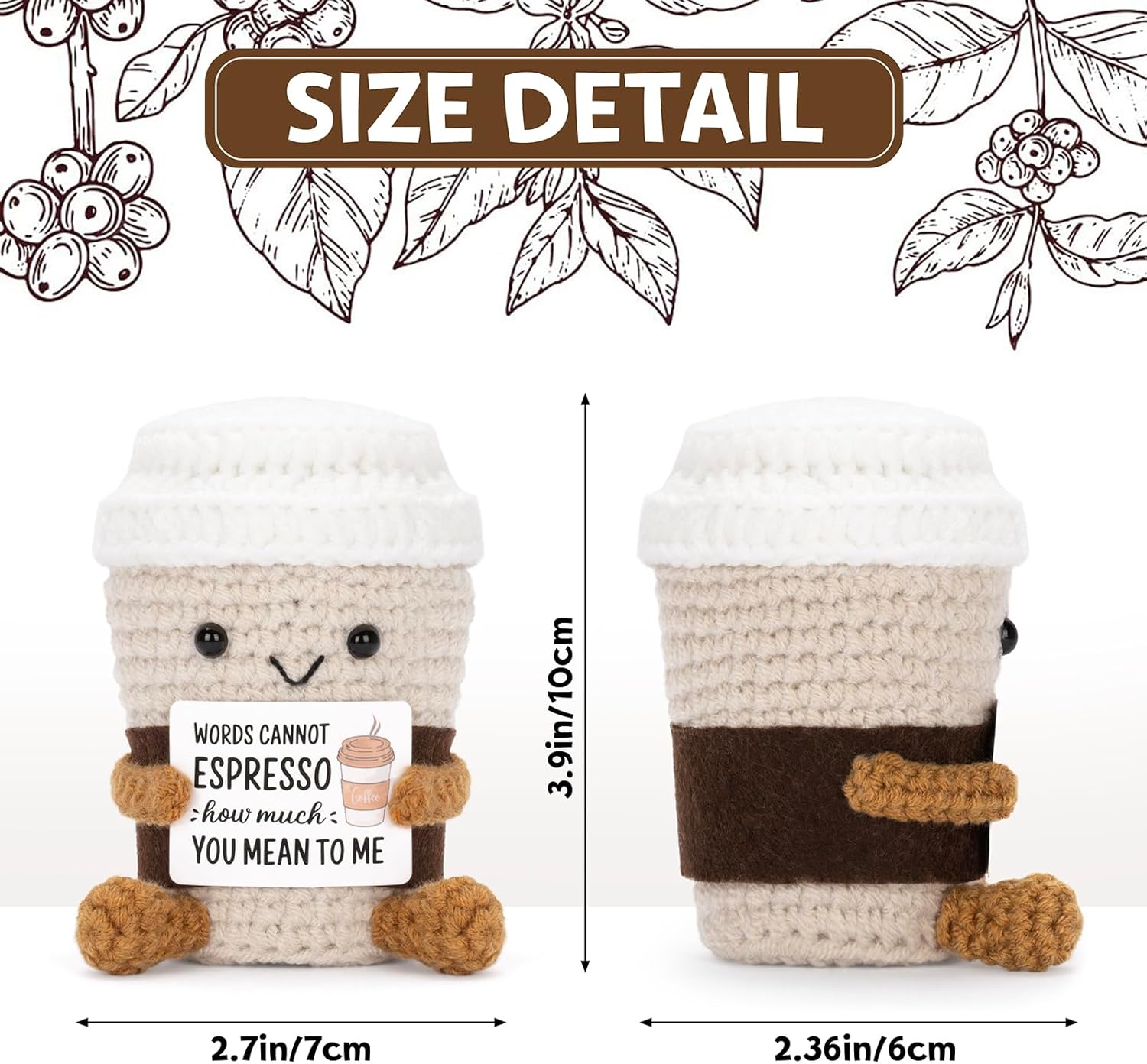 Poupée de café au Crochet drôl - Home Textiles Europe avis et prix