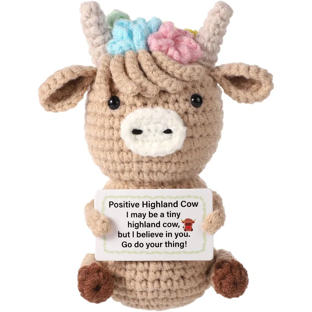Crochet émotionnel vache poupé - Home Textiles Europe avis et prix
