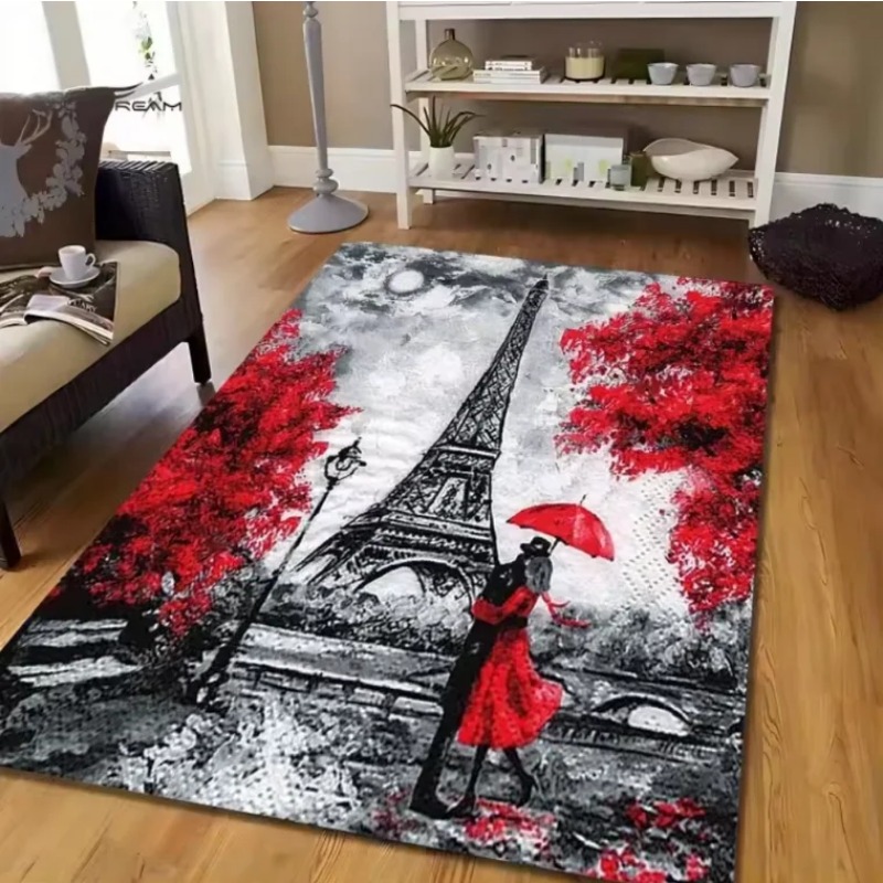 Tapis de salon artistique vint - Home Textiles Paris avis et prix