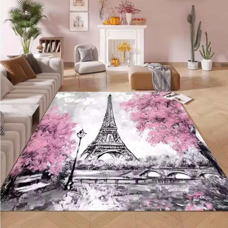 Tapis de salon artistique vint - Home Textiles Paris avis et prix