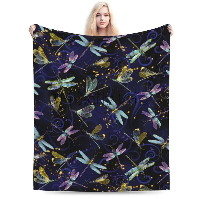 Couverture polaire libellule g - Galaxy Home Textiles avis et prix