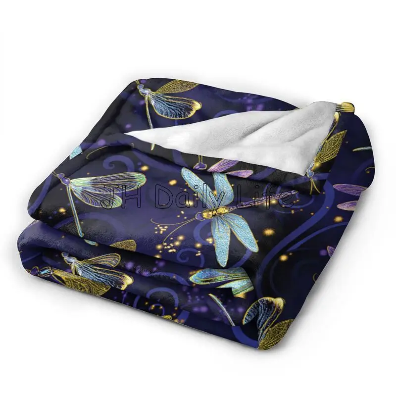 Couverture polaire libellule g - Galaxy Home Textiles avis et prix