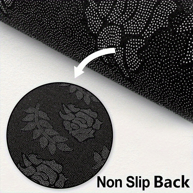 Tapis antidérapant à motif d'e - Galaxy Home Textiles avis et prix