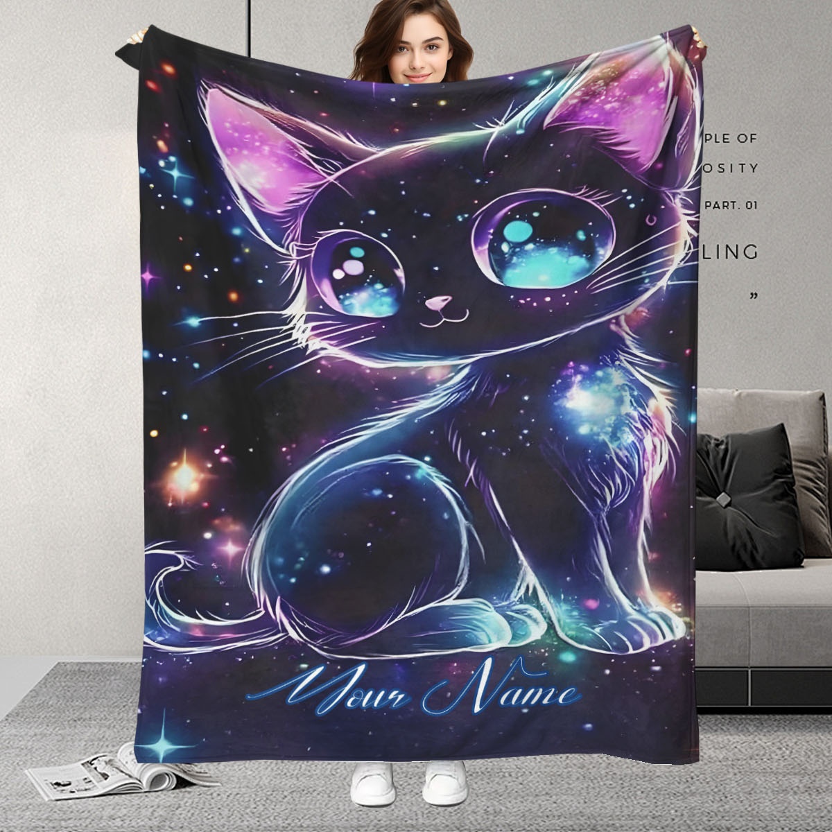 Couverture personnalisable ave - Galaxy Home Textiles avis et prix