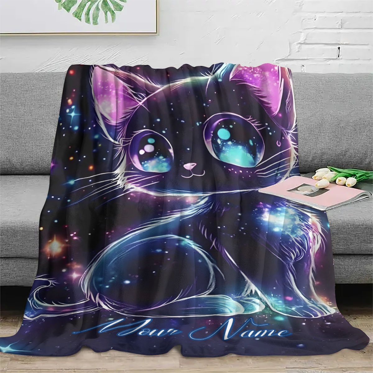 Couverture personnalisable ave - Galaxy Home Textiles avis et prix