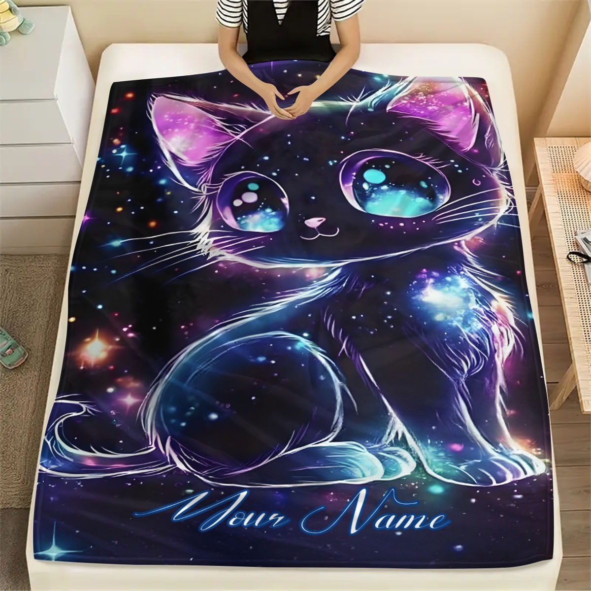 Couverture personnalisable ave - Galaxy Home Textiles avis et prix