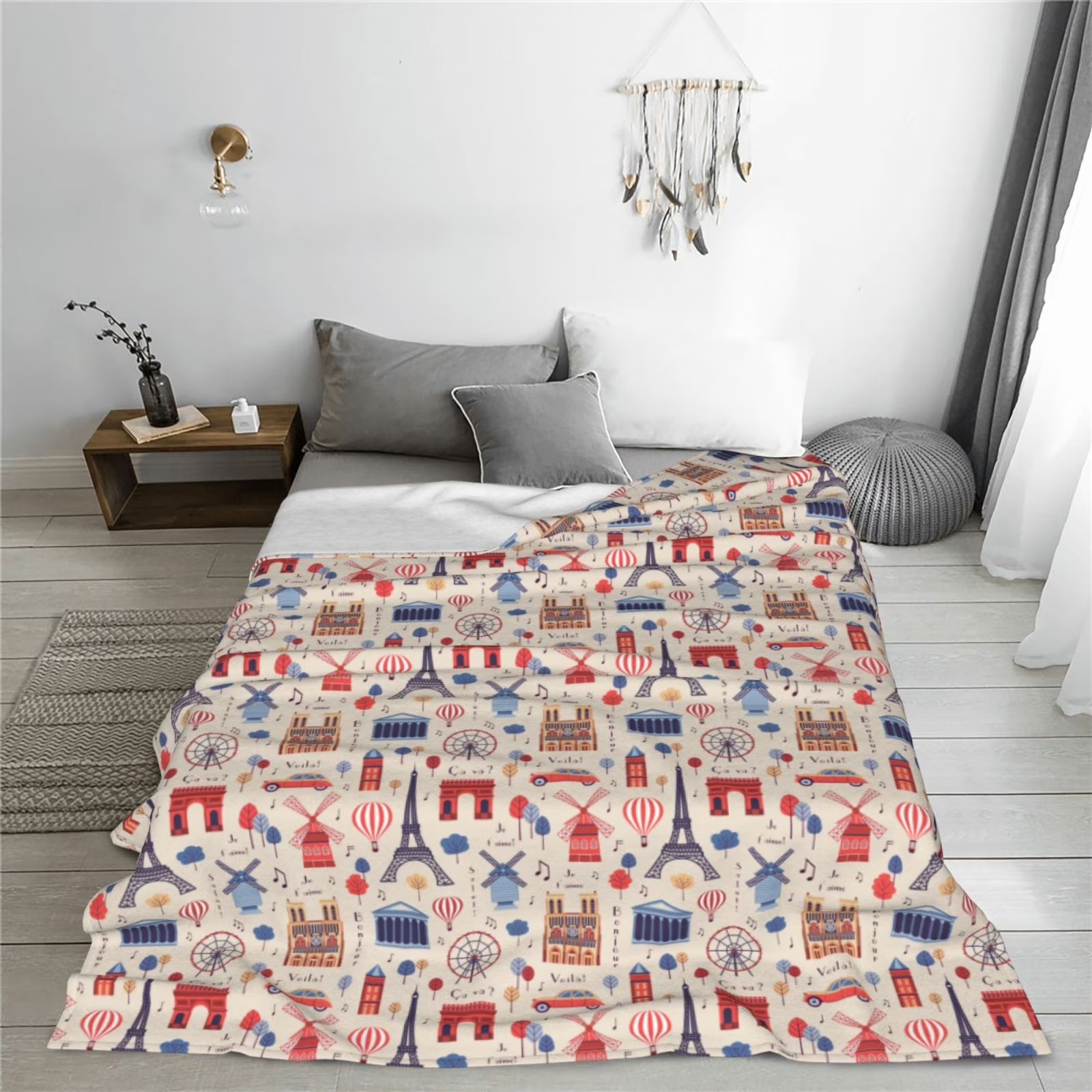 Couverture en polaire sherpa i - Home Textiles Paris avis et prix