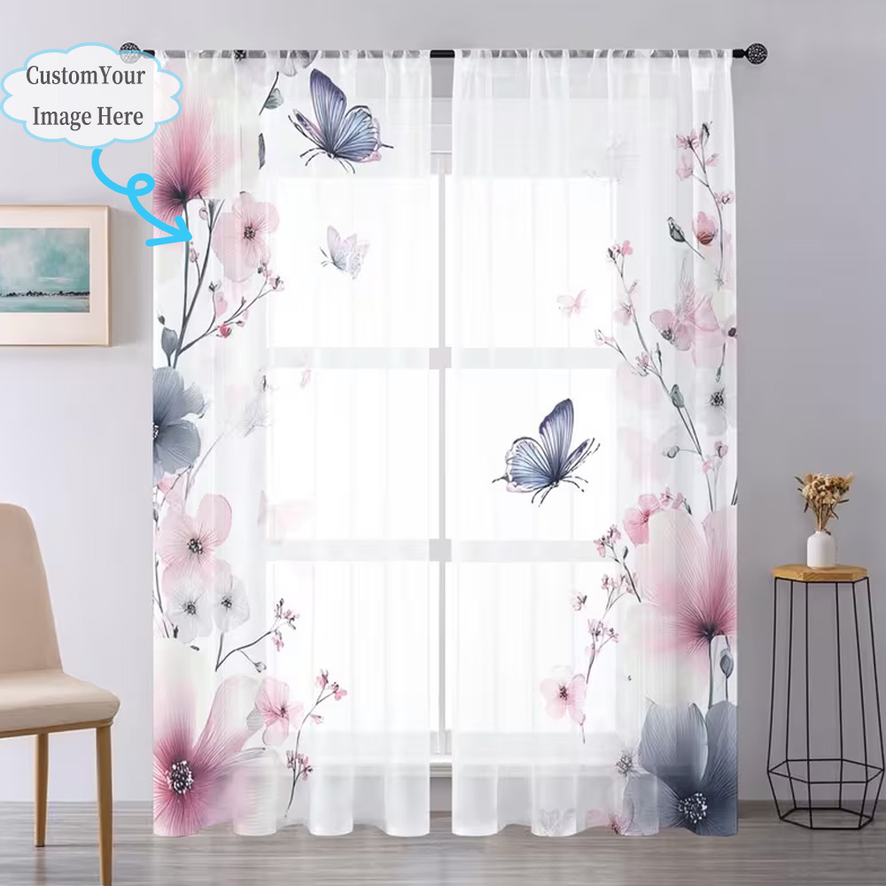 Rideaux transparents plats 2D  - Home Textile avis et prix