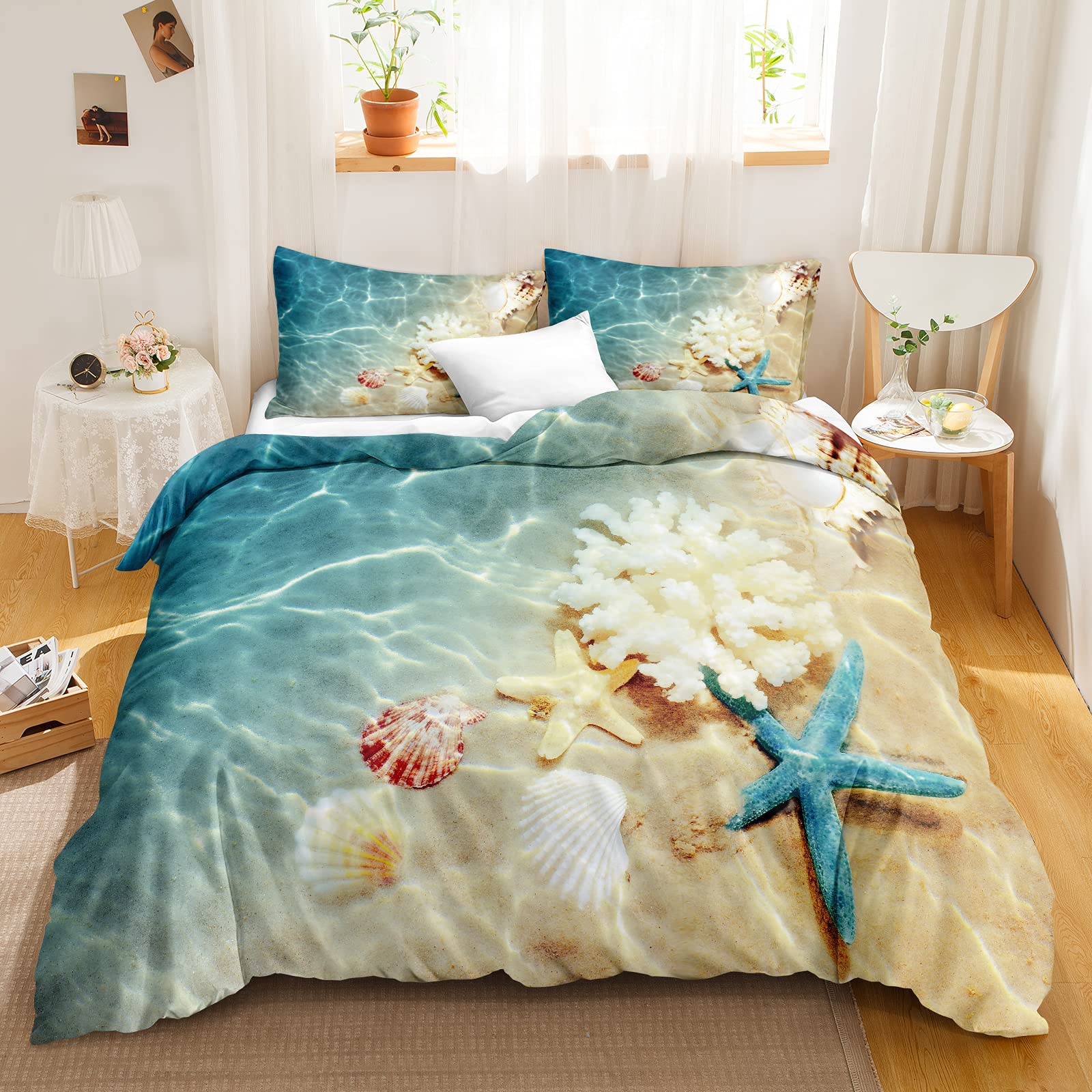 Housse de couette de plage, ho - Bed Sheet Microfiber avis et prix
