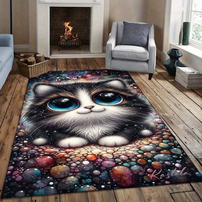 Tapis Galaxy Cat pour chambres - Galaxy Home Textiles avis et prix