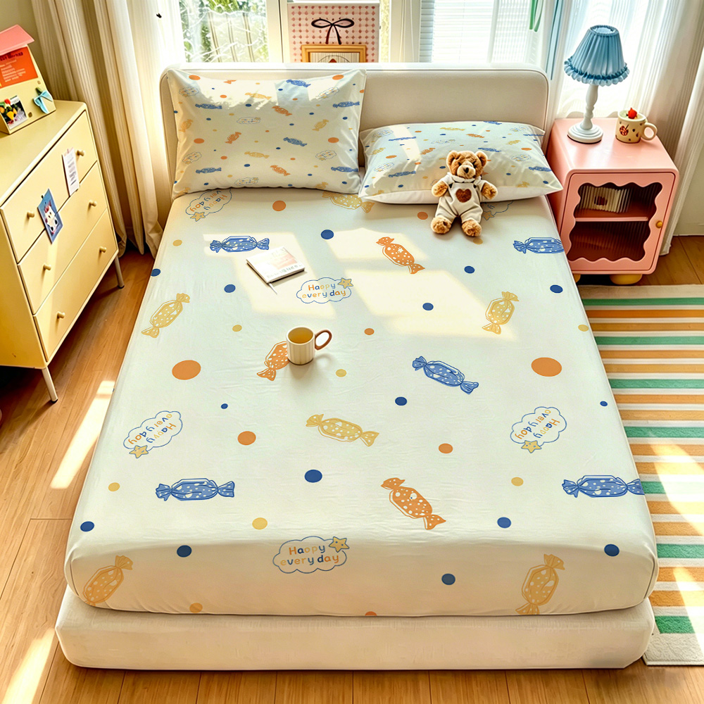 Ensemble de literie 3 pièces 9 - Bed Sheet Microfiber avis et prix