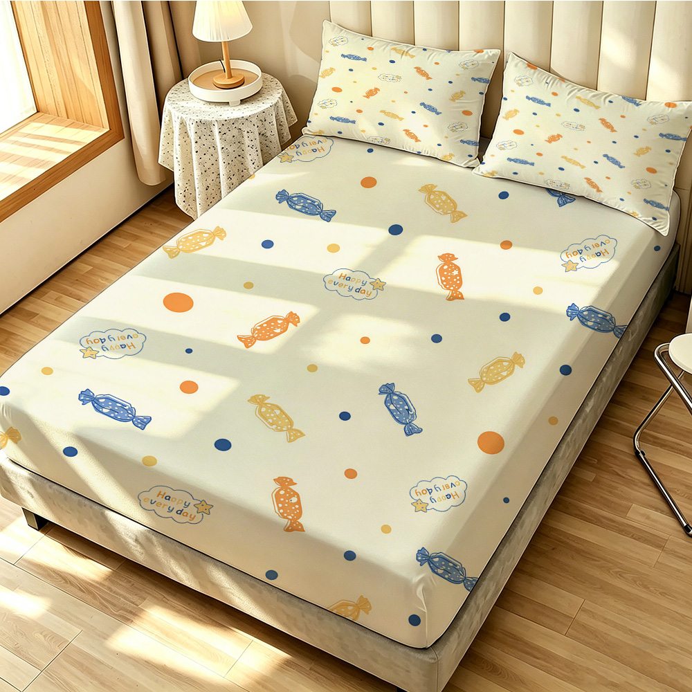 Ensemble de literie 3 pièces 9 - Bed Sheet Microfiber avis et prix