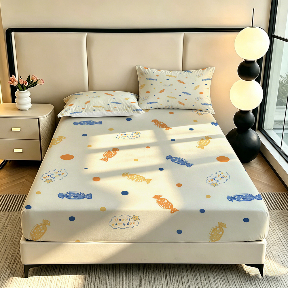 Ensemble de literie 3 pièces 9 - Bed Sheet Microfiber avis et prix
