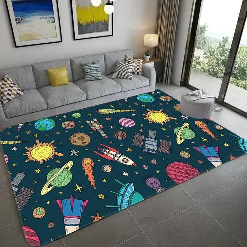 Tapis d'astronaute de l'espace - Galaxy Home Textiles avis et prix
