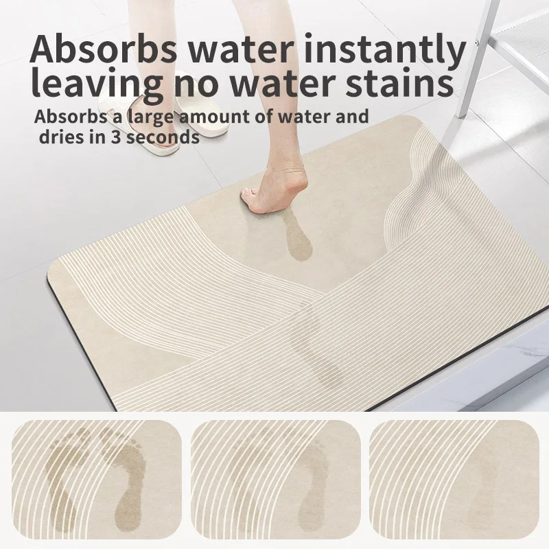 Tapis de bain en diatomite VIK - Home Textiles Europe avis et prix