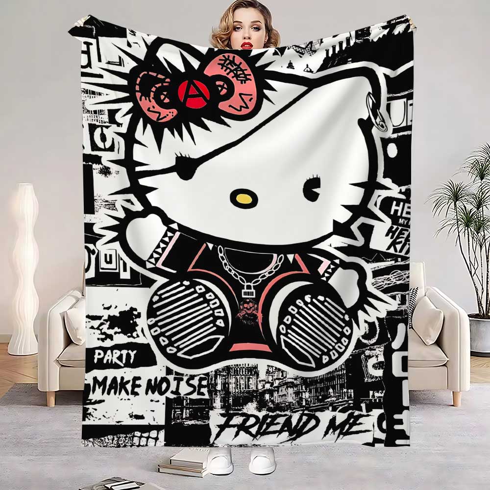 Kawaii chat Hellos couverture  - Bed Sheet Microfiber avis et prix