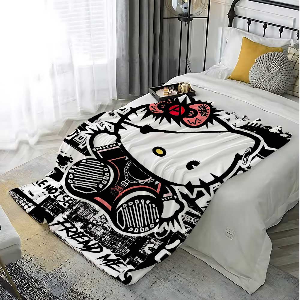 Kawaii chat Hellos couverture  - Bed Sheet Microfiber avis et prix