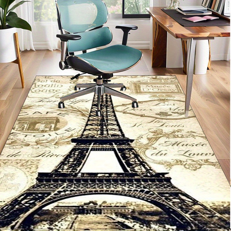 Tapis sur le thème de la Tour  - Home Textiles Paris avis et prix