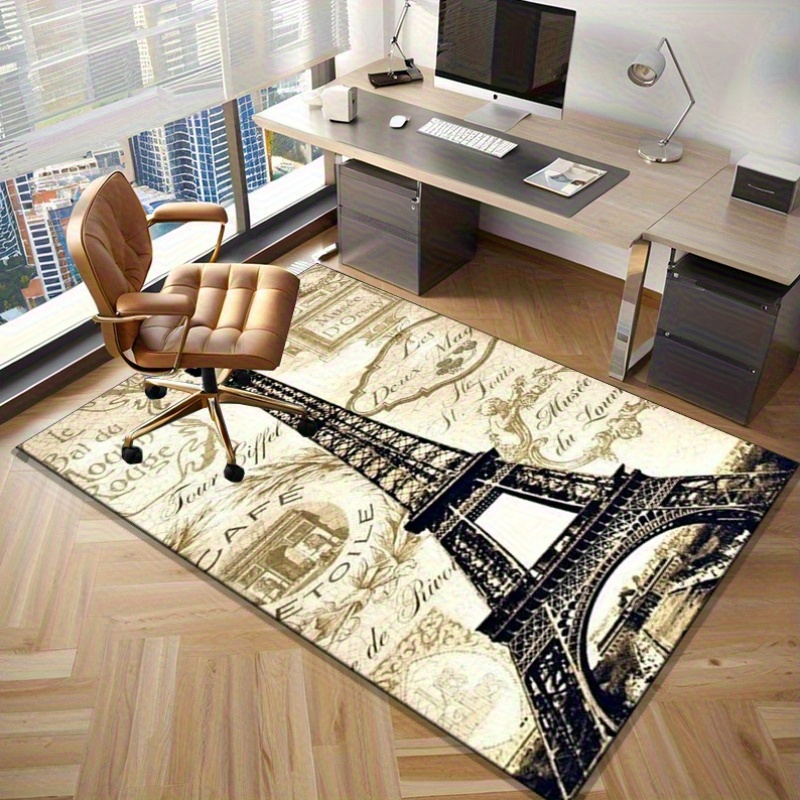 Tapis sur le thème de la Tour  - Home Textiles Paris avis et prix