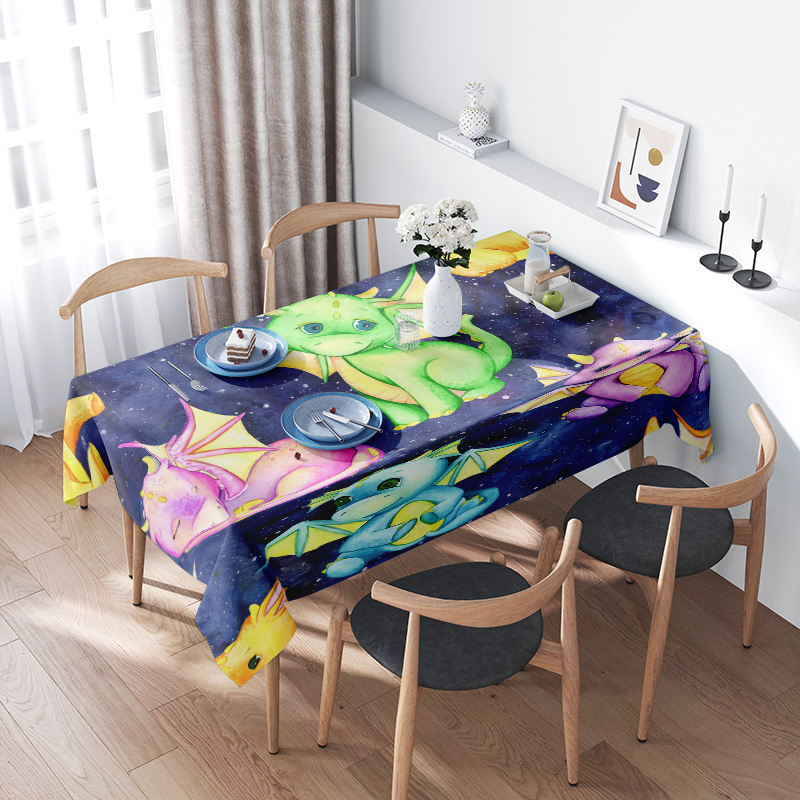 Nappe licorne galaxie vibrante - Galaxy Home Textiles avis et prix