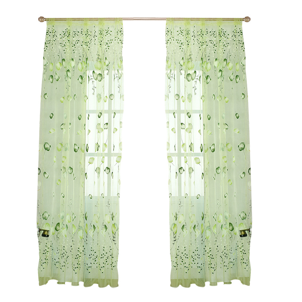 Voilages 100x200cm pour Porte, - Curtain Sheer Voile avis et prix