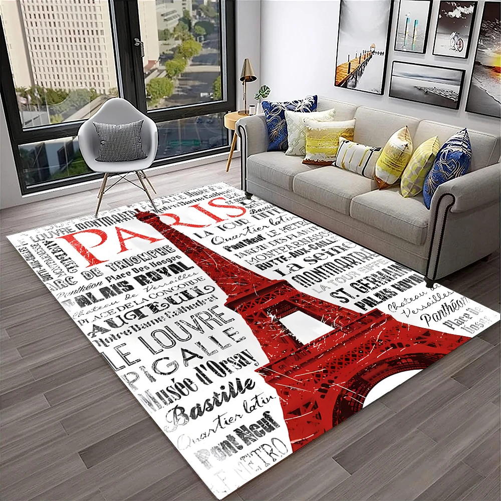France Paris Tour Eiffel Tapis - Home Textiles Paris avis et prix
