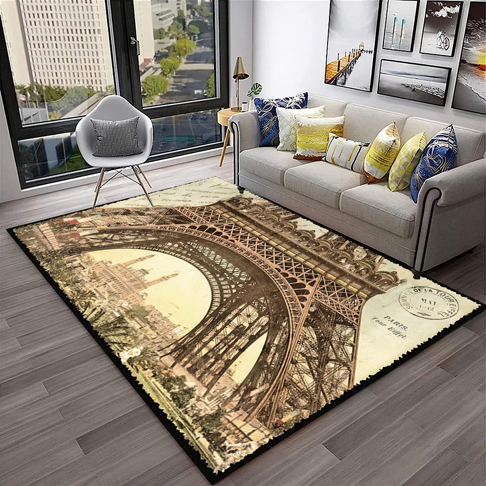 France Paris Tour Eiffel Tapis - Home Textiles Paris avis et prix